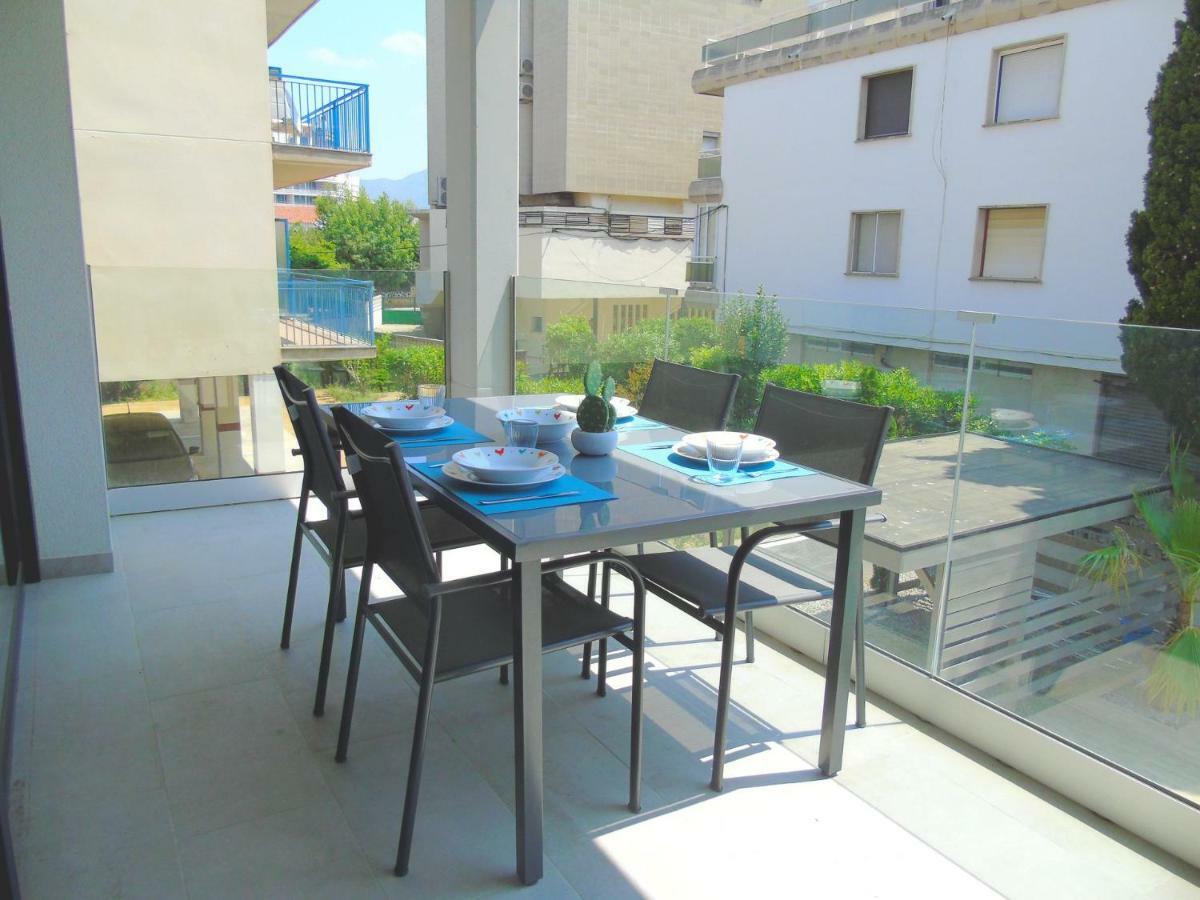 Appartement Proche Mer Avec Piscine Rosas Eksteriør bilde